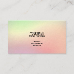 Tarjetas de visita personalizado, Guay Rainbow Per