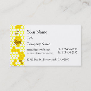 Tarjetas de visita Personalizado Honeycomb