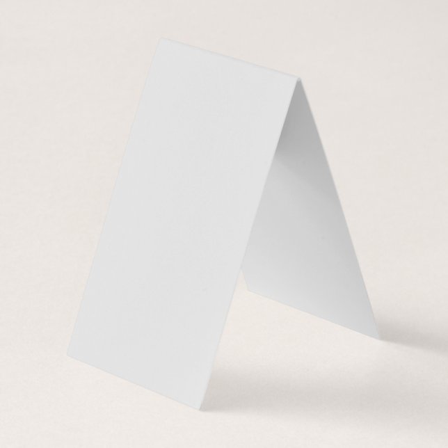 Tarjetas de visita plegadas | Biplia y acordeón (Reverso)