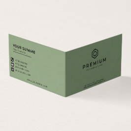 Tarjetas de visita premium