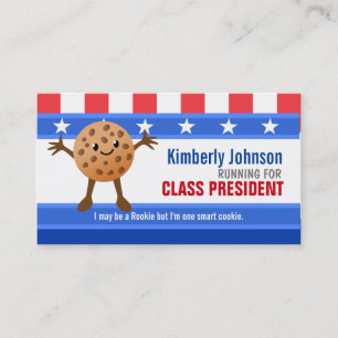 Tarjetas de visita Presidente de clase