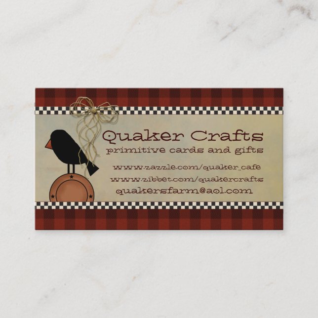 Tarjetas de visita primitivas (Anverso)