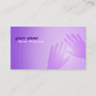Tarjetas de visita principales de Reiki