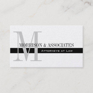 Tarjetas de visita profesional de abogados Gold