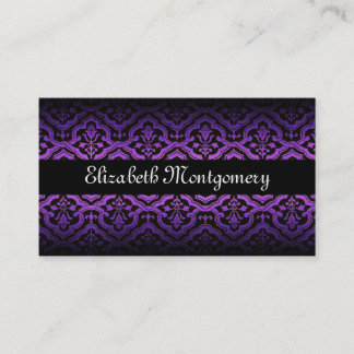 Tarjetas de visita profesional de Damasco Medieval