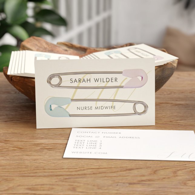 Tarjetas de visita profesional de enfermera parter (Subido por el creador)