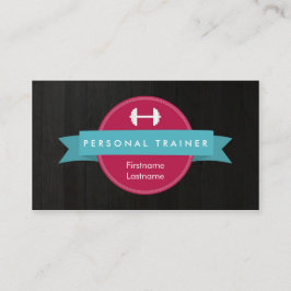 Tarjetas de visita profesional de moda para entren