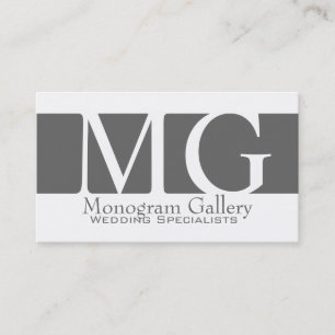 Tarjetas de visita profesional Gray White