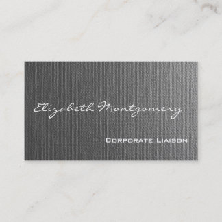 Tarjetas de visita profesional Gris Moderno