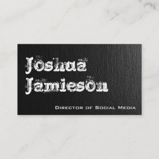 Tarjetas de visita profesional Gris y moderna