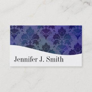 Tarjetas de visita profesional moderna en blanco y