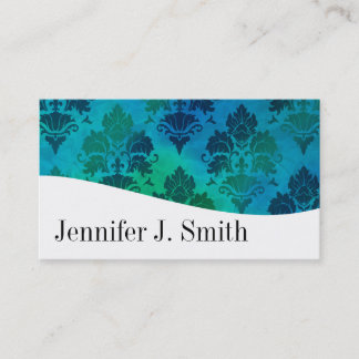Tarjetas de visita profesional moderna en blanco y