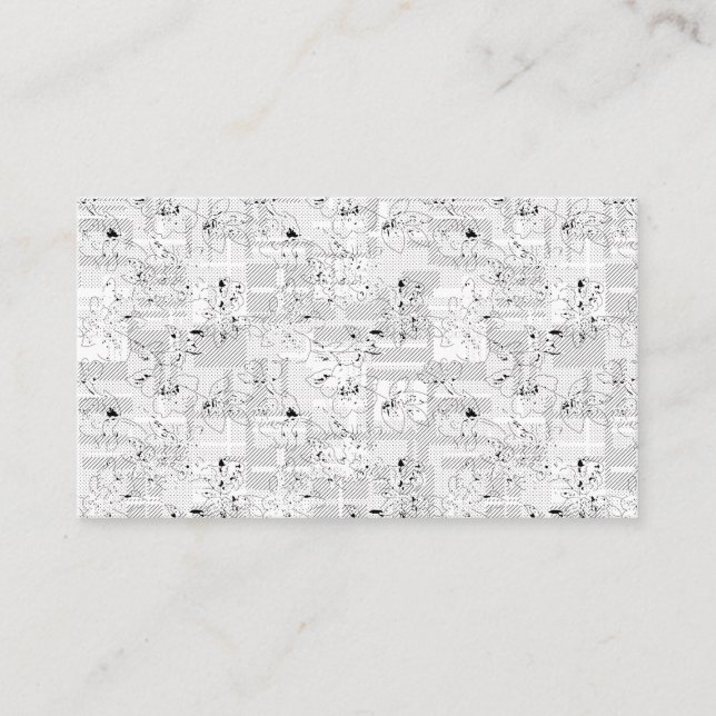Tarjetas de visita profesionales de diseño (Anverso)