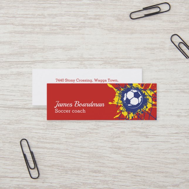 Tarjetas de visita profesionales del coche del (Anverso/Reverso In Situ)