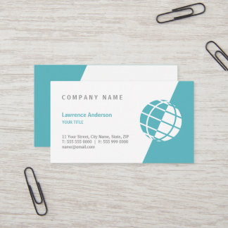 Tarjetas de visita profesionales del logotipo del