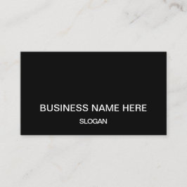 Tarjetas de visita profesionales minimalistas de