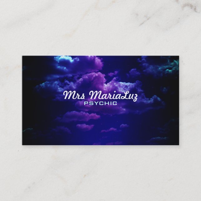 Tarjetas de visita psíquicas (Anverso)