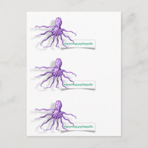Tarjetas de visita PsychoOctopus
