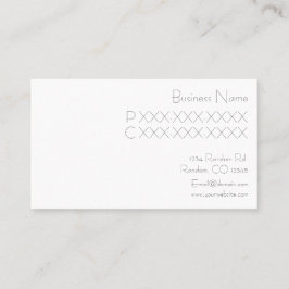 Tarjetas de visita púrpuras verde azuladas simples