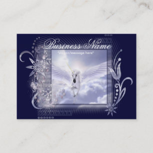 Tarjetas de visita rechonchas del unicornio del