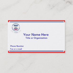 Tarjetas de visita retiradas USAID