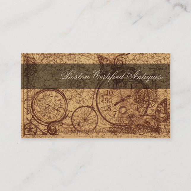 Tarjetas de visita retras (Anverso)