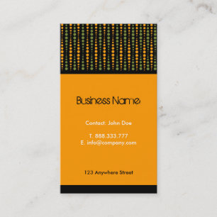 Tarjetas de visita retras