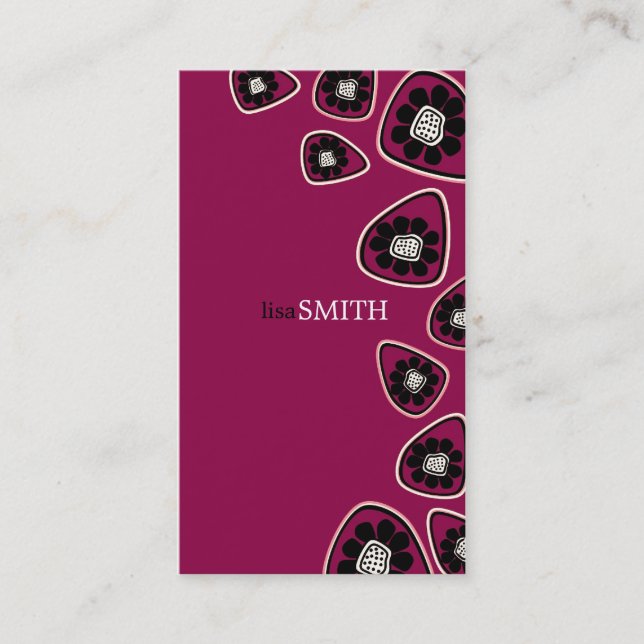 Tarjetas de visita retras (Anverso)