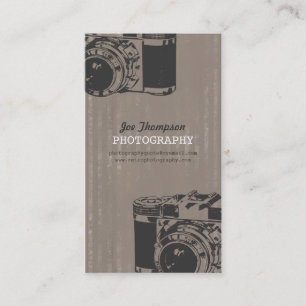 Tarjetas de visita retras de la fotografía de la