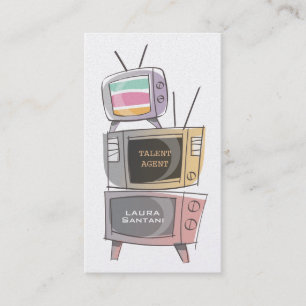 Tarjetas de visita retras de plata del actor de