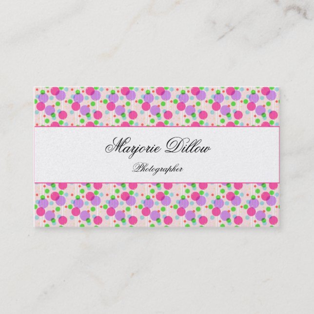 Tarjetas de visita retras del diseño y/o tarjetas (Anverso)