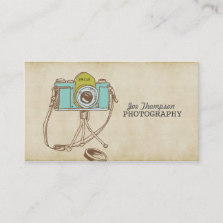 Tarjetas de visita retras del fotógrafo de la