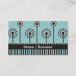 Tarjetas de visita retro.