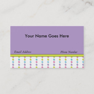 Tarjetas de visita retro