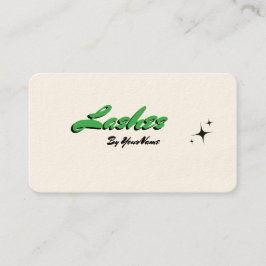 Tarjetas de visita retro minimalistas