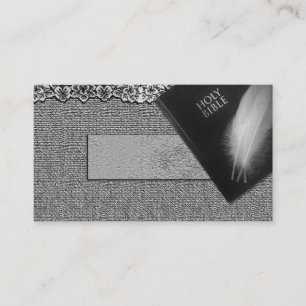 Tarjetas de visita reverendas de Church Pastor de