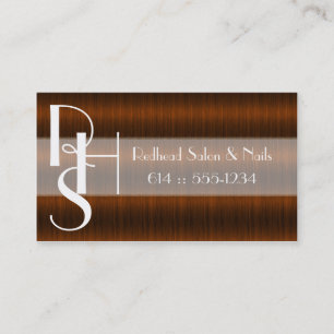 Tarjetas de visita rojo oscuro de la belleza del