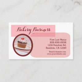 Tarjetas de visita rosadas de encargo de la