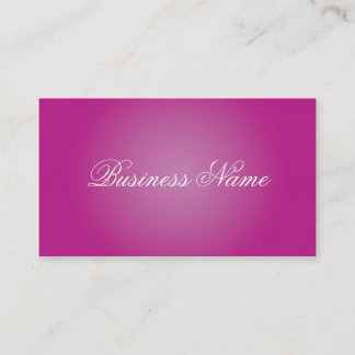 Tarjetas de visita rosadas profesionales