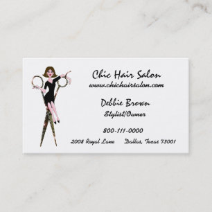 Tarjetas de visita Salon Diva