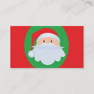 Tarjetas de visita Santa