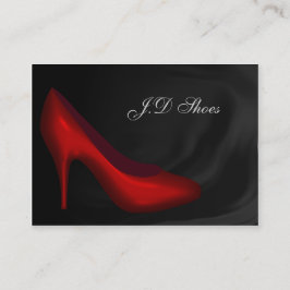 Tarjetas de visita Shoe Fashion