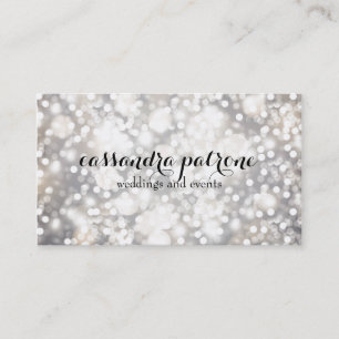 Tarjetas de visita simplemente elegantes de la