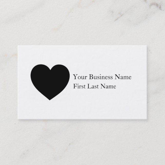 Tarjetas de visita simples de personalizado de cor (Anverso)