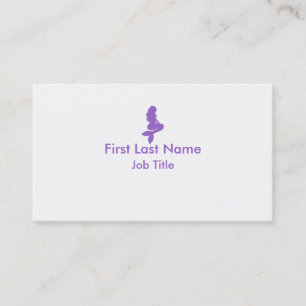 Tarjetas de visita simples de personalizado de sir