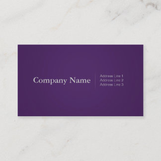 Tarjetas de visita simples de Profressional en