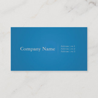 Tarjetas de visita simples de Profressional en