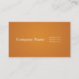 Tarjetas de visita simples de Profressional en
