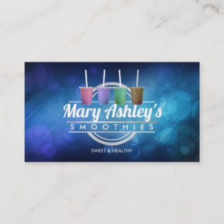 Tarjetas de visita Smoothies