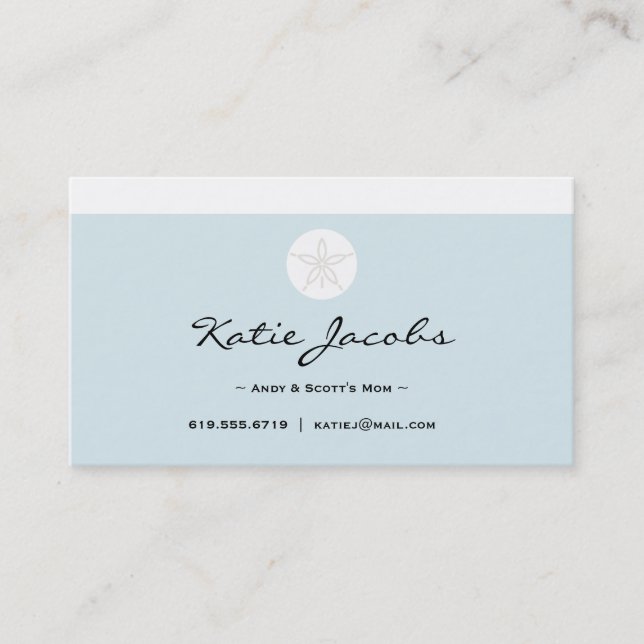 Tarjetas de visita sociales (Anverso)